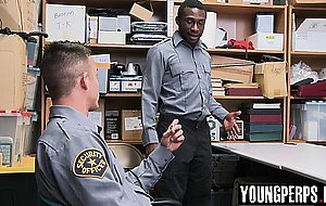 Senior LP Officer takes fellow Officers anal virginity