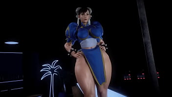 Chun li gosta de exibir a bucetinha