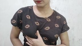 Chachi ki chuchi daba daba kar jabar dasti pela
