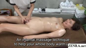 Japanese Lesbians Unwind with Sensual Massage Clinic