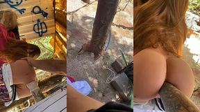 comendo o cu sujo da inteada ( sex toy )