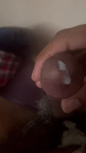 Wanking and cum