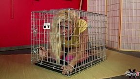 maxine x was pussy dicked with a butt plug stuck in her ass by scott!