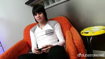 Solo Latino Twink Luis Strokes and Plays with His Balls