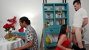 Big ass bitch Cassie Lenoir get boned in the living room