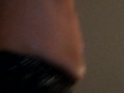 Fun with my BF suctioned to the wall