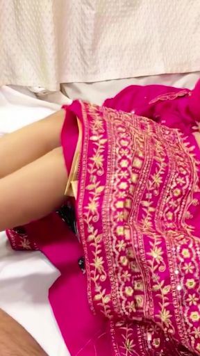 First Night of the Wedding Night - Newlywed Bride's Tight Pussy Viral Video Hindi Video