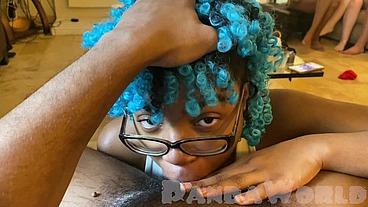 Panda World Orgy with Rapper Zay Hilfigerrr Brings His BBC Friend Over For More Big Black Cock! Part 2