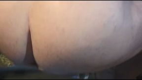 Fat Dude Fucks His Ass with Dildo