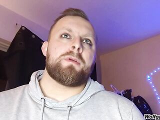 POV: Lovely Str8 Ally Drinks His Own Cum Post-Workout