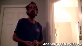 Sexy straight dude Eric bangs with mature twink Joe