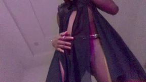 Slow motion ebony teen sexy dance winding wet  pussy  close up