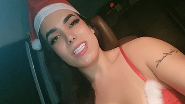 carona para um fã (especial natal)... meu presente pra ele foi muita porra na boca dele