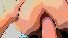 Cartoon - Desconhecido entrou na casa da minha m&atilde_e, colocou minha calcinha de ladinho e comeu me cu sem d&oacute_