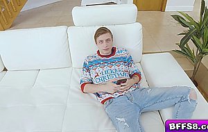 Bestfriends make their roommate Cole Church play some games with them