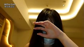 Japanese babe persuades him to pound her tight pussy
