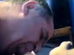 Daddy swallows