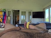 Camparing my dick to a banana