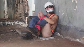 Hot Worker Tied Up at Work (Set 2)