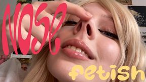Giantess nose play fantasy