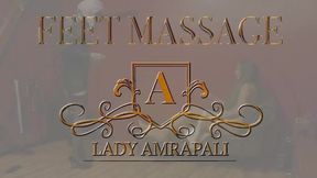 FEET MASSAGE  Total lenghts 7:46 minutes Feet Foot Fetish Feetlove Feet Worship Sole Toe Feetsole Slave Bdsm Füße Zehen Fußsohle  LADYAMRAPALI  Herrin Mistress Domina