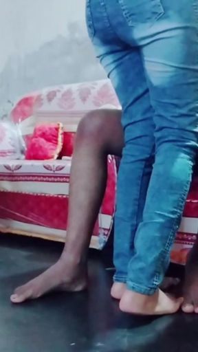 Indian Horny Wife Went to Her Husband's Friend's Home for the Fucking