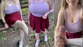 Perfect College Blonde Finally Lets Me Feel Her Big Natural Titties - Olivia Bay Part 2