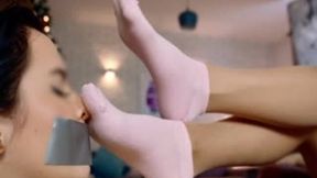 The Slave Woman Is Smelling Socks And Pantyhose Of Her Lady In The Prison Box - Part 01 - UHD 3840x2160 - 4K