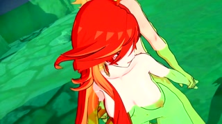 Mavuika's Pyro Pussy can't stop Squirting - Genshin Impact