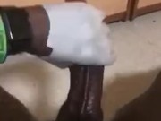 First time using a glove