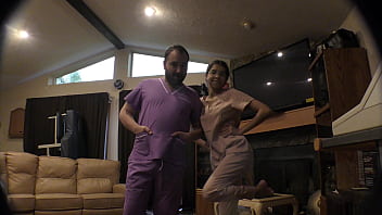 EXCLUSIVE Aria Nicole And Doctor Tampa Trying On New Scrubs! GirlsGoneGynoCom Doctor-TampaCom