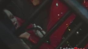 LATEXPASS - Mistress Radia dominates two submissive babes with toys