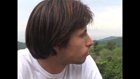 Young White Gay with Braces Loves Chocolate Anal Interracial