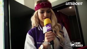 Lilli Vanilli's Big Tits Get Covered in Warm Cum from Amateur Cock in Hardcore POV Scene
