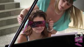 ”Samantha Ryan & Allie Haze at the Piano”