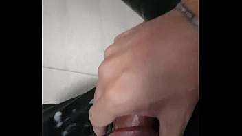 Masturbation leather pants 2