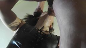 French Slut Is Used Like Piece of Meat. She Is Used and Humiliated