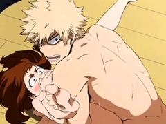 Bakugo Fucks Ochako and Turns Her Into a Whore