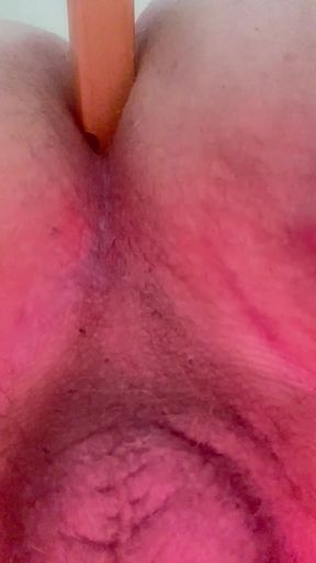 I love to make my ass cunt happy myself