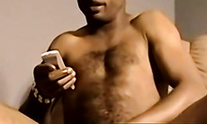 Watch this Black amateur with pride strip down & stroke his BBC solo