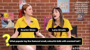 80's Trivia with the Cast of 'escape From Camp Conversion: a Girlcore Trilogy' | Adult Time