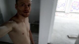 LanaTuls - Bare Electrician Ambles in the Mansion Under Construction Fapping and Spunking(ORIGINAL)