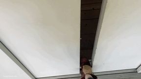 ELEVATOR TRAPPED HER BOOT ONE SHOE LOST - MP4 HD