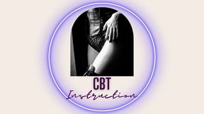 CBT Instruction Audio