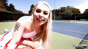 Real Teens - Haley Spades fucked Hard After A Game Of Tennis