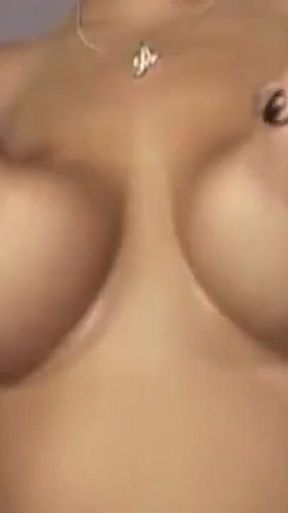Oiled up MILF Spreads Dripping Pussy for Sloppy Tongue Feast