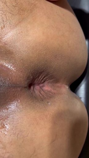 Watch How I Enjoy My Masseuse's Hairy Ass Until It Fills It with Cum