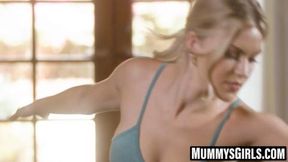 Babe Madi Collins yoga fucks Charlie Phoenix hard