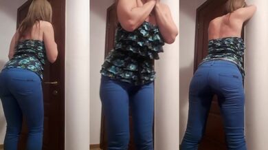 Wetting my jeans at closed restroom