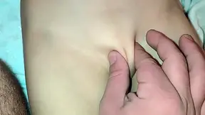 I Masturbate My Stepsisters Virgin Pussy! I Follow The Contour Of The Beautiful Pussy